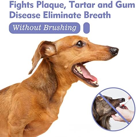 Spray de limpeza de dentes limpos para animais de estimação para cães e gatos, limpador de cuidados com o Spray de refrescamento para animais de estimação