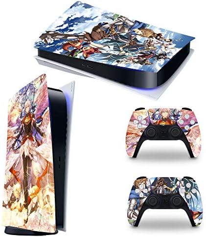 Novo jogo de aventura Ps5 Skin for PS 5 Disc Versão Console e Controller Vinyl Capa Skins Wrap Babita Dogra