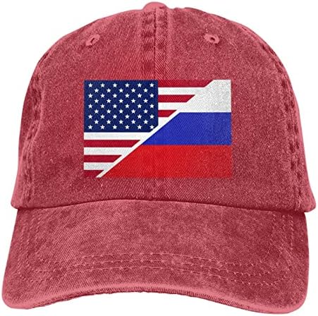 USA VS RUSSIA NACIONAL FLAND BANDO BASEBOL Cap