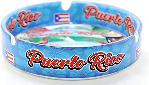 Cena de Porto Rico Full Wrap Porcelain Ashtray 5