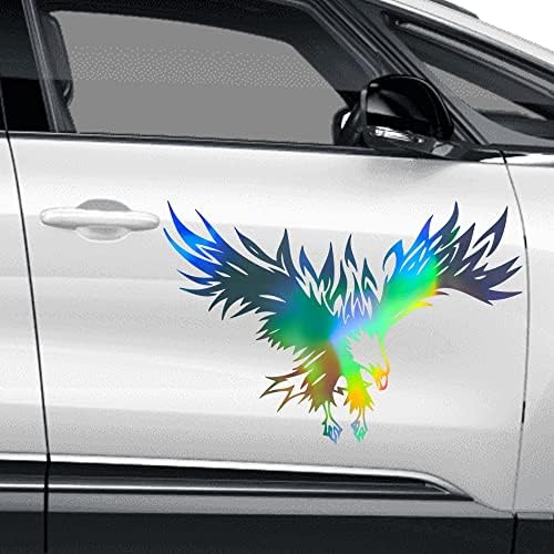 Blueshyhall Reflexivo Auto Car Body Stickers Gráficos de águia 31.5 '' x 19,7 '