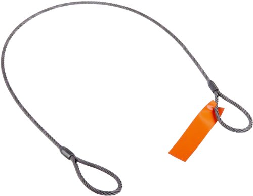 Mazzella Mechanical Splice Wire Ring Sling, olho-olho, 6 x 37 IWRC, 11 'de comprimento, 1/4 de diâmetro, 4 olhos, 1300