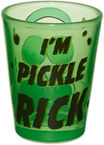 Eu sou o Pickle Rick Shot Glass 1,5 oz.