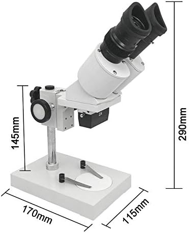 Microscópio industrial de microscópio estéreo binocular KXA 40X com microscópio de solda ocular wf10x para ferramenta de reparo de telefone inteligente