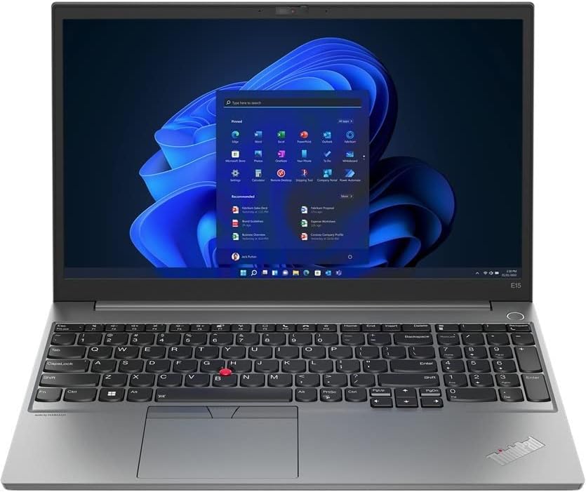 Lenovo ThinkPad E15 Gen 4 21E6007CUS 15.6 Notebook - Full HD - 1920 x 1080 - Intel Core i5 12th Gen I5-1235U DECA -CORE [10