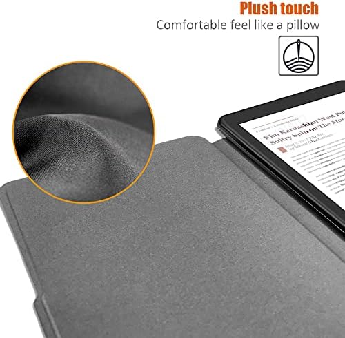 Capa de caixa para Kindle Touch 2014 Ereader Slim Protective Caso Smart Case para o modelo WP63GW Sono/Wake Função, Moonlight Orange