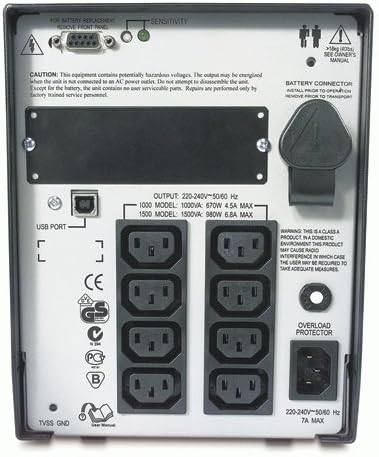 NOVO APC SUA1000 SMART UPS 1000 ININTERRUPTÁVEL SOUNDA 1000VA USB 120V