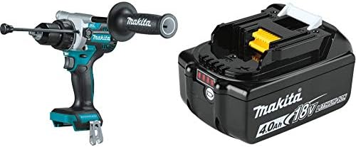 Makita XPH14Z 18V Lxt Lithium-Ion Ion sem fio sem fio 1/2 Driver de martelo-drill com BL1840B 18V LXT Lith-Ion 4.0Ah