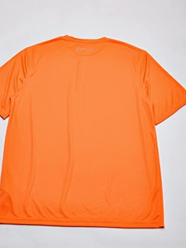Camiseta de campeão de manga curta masculina camiseta seca dupla seca