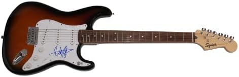Billy Strings assinou autógrafos em tamanho grande Fender Stratocaster Guitar Decomulação D/Autenticação Beckett Bas Coa - Estrela de Bluegrass de Beckett, Turbul