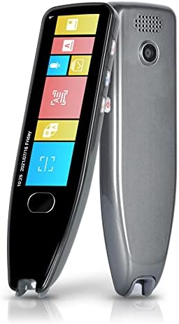 Dispositivo de tradutor de varredura com câmera, caneta de tradutor de idiomas do scanner para espanhol, alemão, japonês,