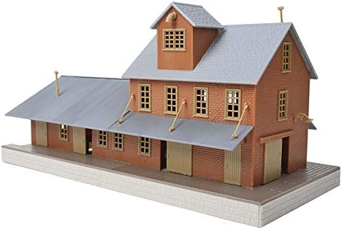 Walthers Trainline Ho Scale Model Brick Freight House Kit