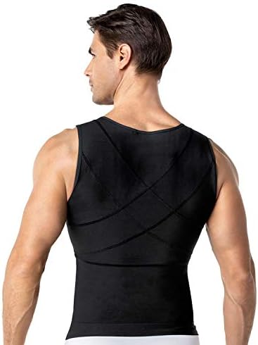 Leo colete shapewear para homens - suporte para trás postura Corrector corporal Shaper