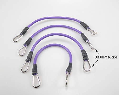 YAH 10kg / 22lb elástico banda de resistência tubo corda de látex DIY Nível de potência flexível para expansor de braço Exercício de peito Resistência à banda de tubo flexível