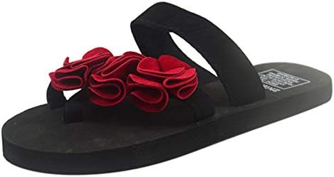 Chinelos para mulheres sapatos internos flores chinelas de praia respirável sandálias planas home chinels-flops arco suporta