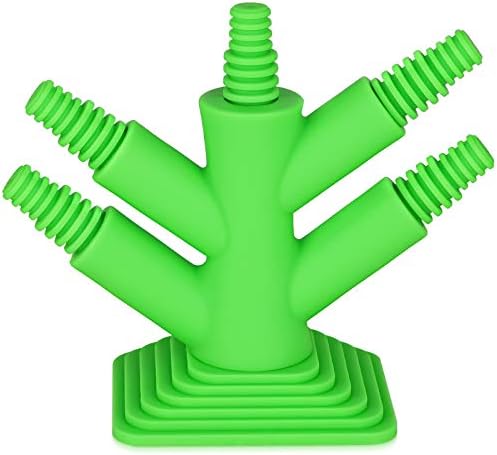 Keji Banger Hanger Green - Atualizar suporte de silicone com cinco adaptadores para armazenamento de 14 mm 18mm tigela/tubos -