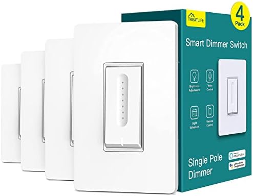 1Pack Smart Dimmer Plug + 4Pack Smart Dimmer Switch Pactles