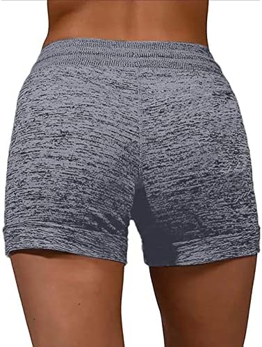 Shorts para mulheres de verão casual salão confortável shorts de praia solta shorts de cintura alta de cintura