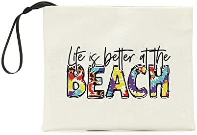 Bolsas de praia Coisas de praia Saco de sacola de bolsa para mulheres Presentes de praia para amantes de praia Os suprimentos