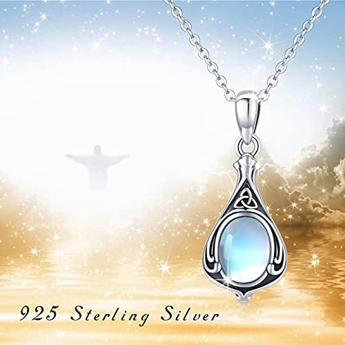 Jóias de cremação para colar de urna de cinzas para cinzas para mulheres 925 STERLING SLATER URN OPAL/TURQUAIS/LONGONETE Cremação de joias Presentes para homens Meninas meninos Presentes de luto Gift Gift Gift for Loss of Amado