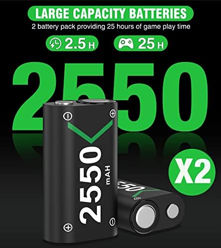 Bateria recarregável de mocagen para Xbox One/Xbox Série X |