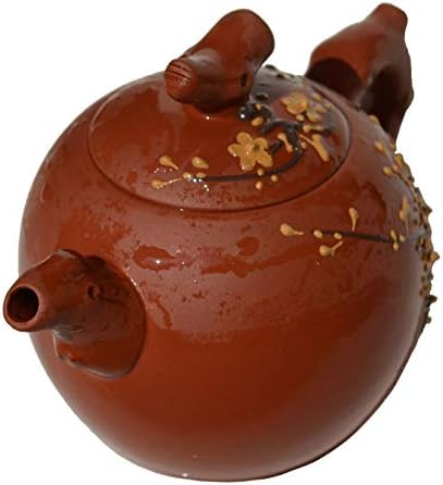 TEA POT 9.5 onças de argila chinesa dragão genuíno zisha infusor para chaleira solta