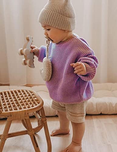 Arssm menino menino malha suéter quente outono sweater de pulôver de inverno