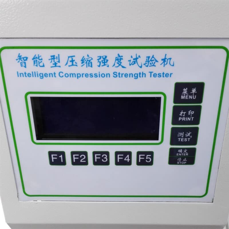 Máquina de teste de resistência à compressão de caixa corrugada