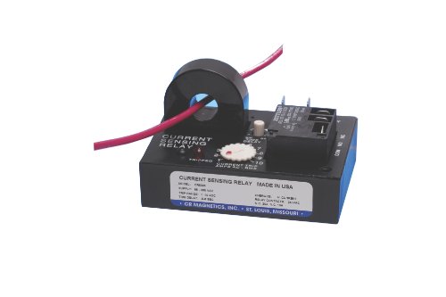 Magnetics CR4395-EH-240-110-A-CD-ELR-I Relé de corrente de corrente com transformador interno, 240 VCA, energizado em