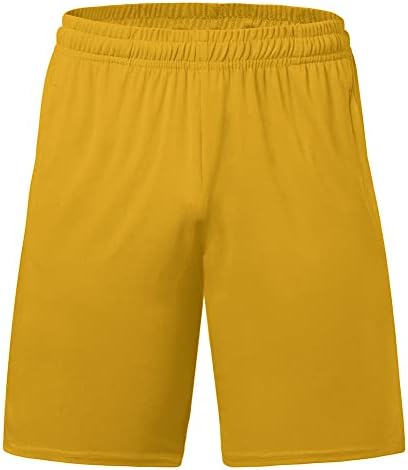 Shorts de basquete masculino atléticos de treino de treino de término seco de términa de términa zíper dos bolsos （regular