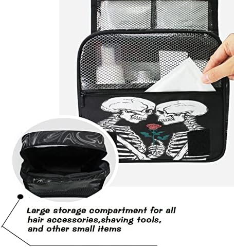 Sacor de higiene pessoal pendurado com bolsa de maquiagem de viagens de rosa para produtos de higiene portáteis Organizador