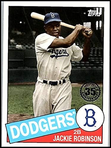 2020 TOPPS 1985 35º aniversário #85-22 Jackie Robinson Brooklyn Dodgers MLB Baseball Trading Card