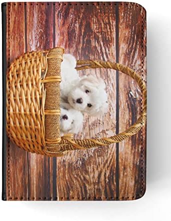 Tampa de caixa de comprimidos de cão maltese 10 para Apple iPad mini