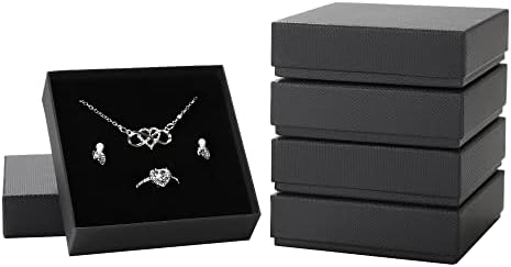 Frantis 20 Pack Jewelry Boxes, caixa de papel grossa em massa para embalagens de presentes de jóias, estojo de presente