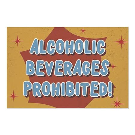 CGSIGNLAB | Bebidas alcoólicas proibidas -Notalgia Burst Janela se apegando | 30 x20