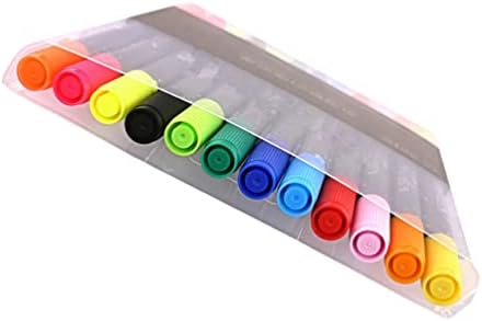 Toyvian Brush Prowk Conjunto de ponta dupla Pen: 12pcs marcador de arte Childrens Desenho de caneta marcador de aquarela para adultos