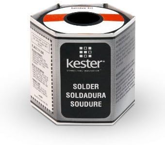 Kester 331 Fio de solda de chumbo - +361 F ponto de fusão - 0,02 em diâmetro do fio - composto SN/PB - 37 % de chumbo