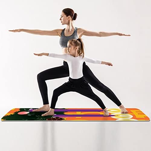 Yoga Mat, tapetes de ioga para treino doméstico, tapete de exercícios, tapetes de exercícios, pilates tapete, velas advents cristãos