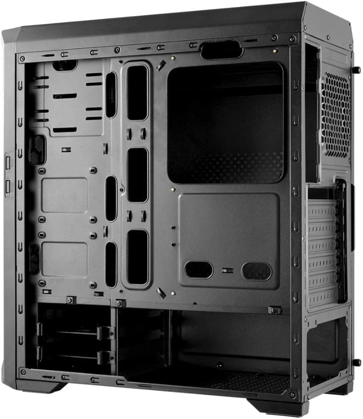 Caso Mid Cougar Gaming Mid Tower MX330-F com cinco fãs de LED vermelho pré-instalados