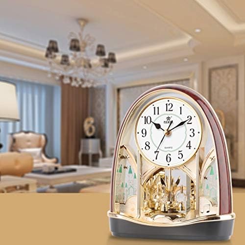 Wodmb Silent Stopwatch Mesa Relógio de 360 ​​graus Bidirecional Glidirecional Pendulum Desktop Relógio Quarto da sala de estar