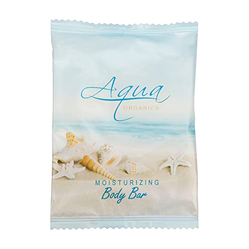 1 Shoppe All-in-Kit Aqua Organics Bar Soap, Tamanho da viagem Hotel de praia comodidades, 1 oz