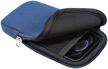 Caixa de coldre de pengping Sleeve de telefone neoprene, bolsa móvel de bolsa universal de 7,2 polegadas com zíper