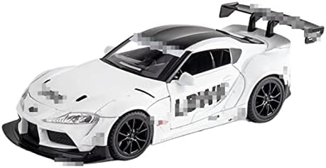 Modelo de carro em escala para o modelo de carro esportivo da Toyota Supra Sports Diecasts veículos Modelo de carro de metal