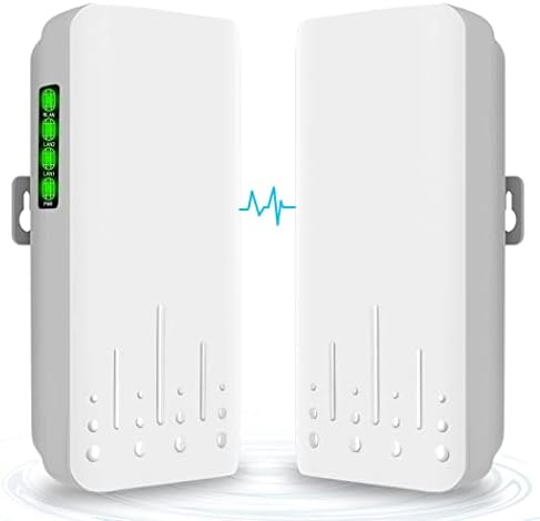 Ponte sem fio, 5,8 GHz de 100mkbps Extensor de rede CPE ao ar livre, acesso PONTA ACESSO PONTO PTP/PTMP Plug & Play Long Range WiFi