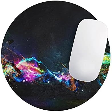 Design Skinz Neon Motion Luzes de borracha à prova d'água Anti -deslizamento mouse bloce para escritório de trabalho em