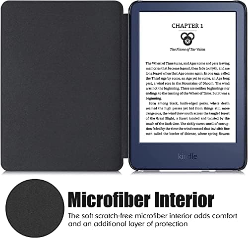 Caso para Kindle Paperwhite - Capa protetora leve da TPU, com caneta