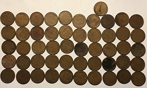 1939 Lincoln Wheat Cent Penny Roll