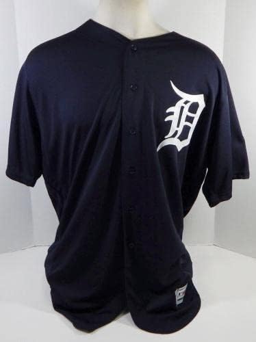 2017 Detroit Tigers Mick Billmeyer 29 Jogo emitido Navy Jersey Spring T Sr.