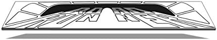 Phoenix Graphix Substacting para 1975 Plymouth Road Runner Deck Tunnel Decals & Stripes Kit - Black/White