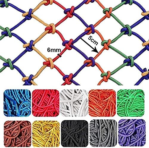 IMIFun Proteção colorida de proteção de nylon Rede de nylon líquido escada doméstica Varanda anti-queda líquido de jardim de